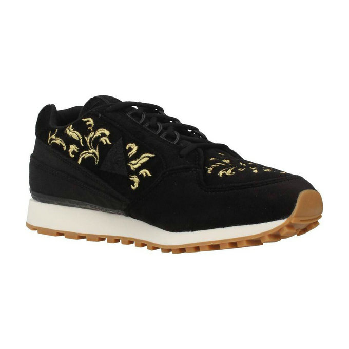 Le Coq Sportif Eclat W Embroidery Noir - Chaussures Baskets Basses Femme